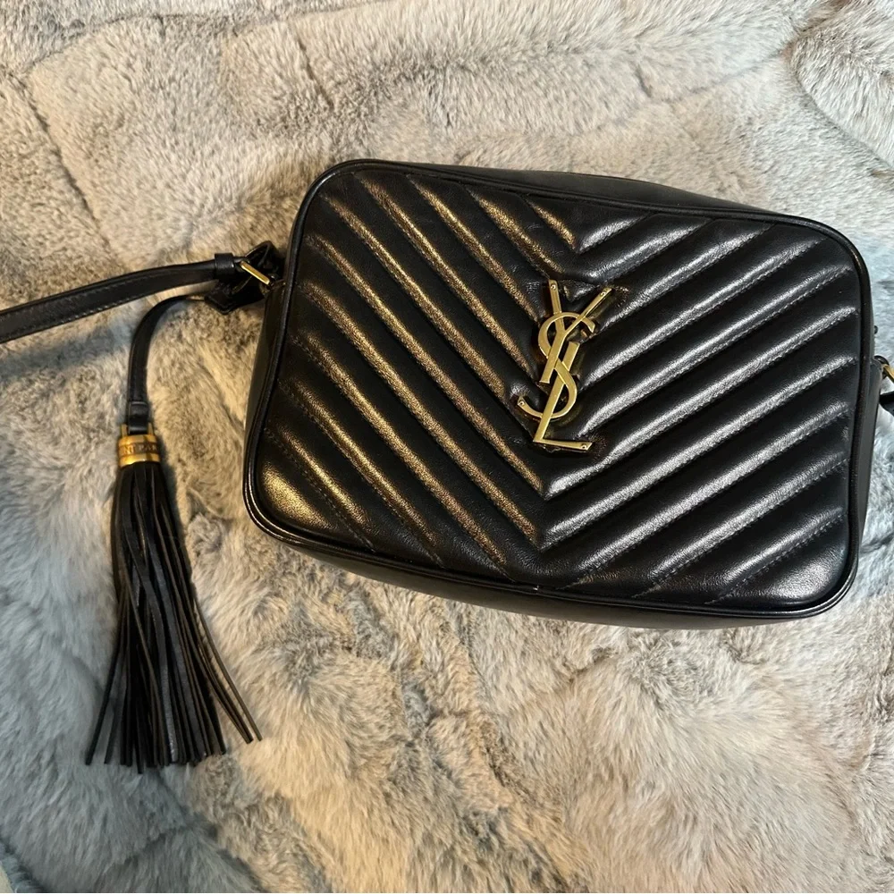 Saint Laurent Black Crossbody Bag - Picture 2 of 16